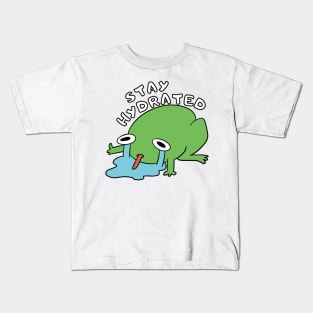 Stay hydrated froggie Kids T-Shirt